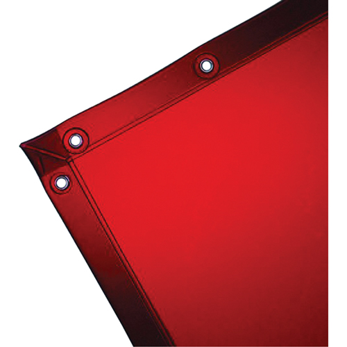 Welding Curtain, 96" x 72", Orange Groupe Generik