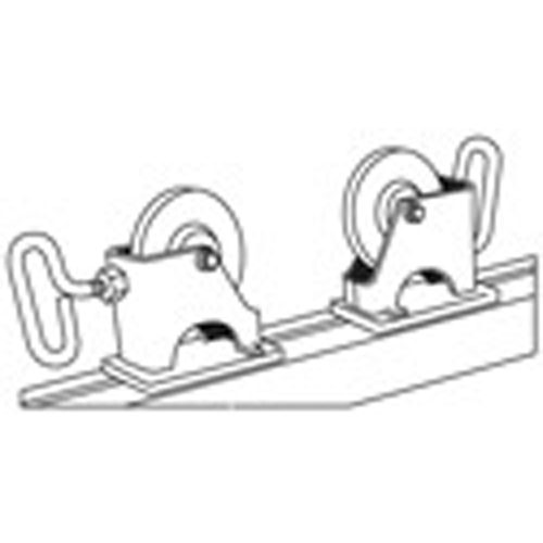 Support Adjust-A-Rolls, Capacit&eacute; de chargement 2000 lb, Capacit&eacute; max. de tuyau 36" Groupe Generik