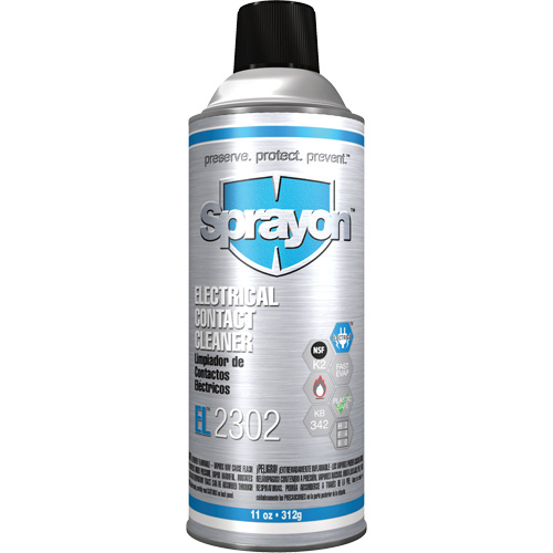 EL2302 Electrical Contact Cleaner, Aerosol Can Groupe Generik