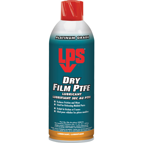 Dry Film PTFE Lubricant, Aerosol Can, 16 oz. Groupe Generik