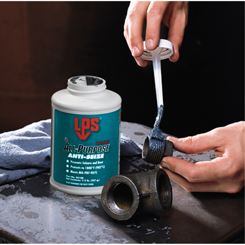 All-Purpose Anti-Seize, 1/2 lbs., Bottle, 1800°F (982°C) Max. Temp Groupe Generik
