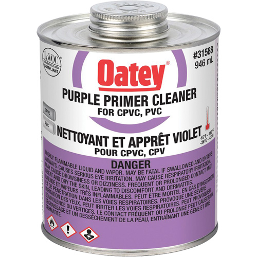 Appr&ecirc;t/nettoyant violet, 946 ml, Canette &agrave; dessus brosse Groupe Generik
