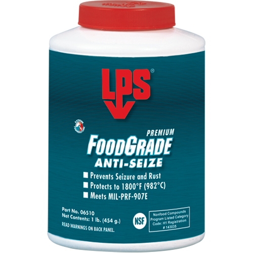 Food Grade Anti-Seize, 1 lb., Bottle Groupe Generik