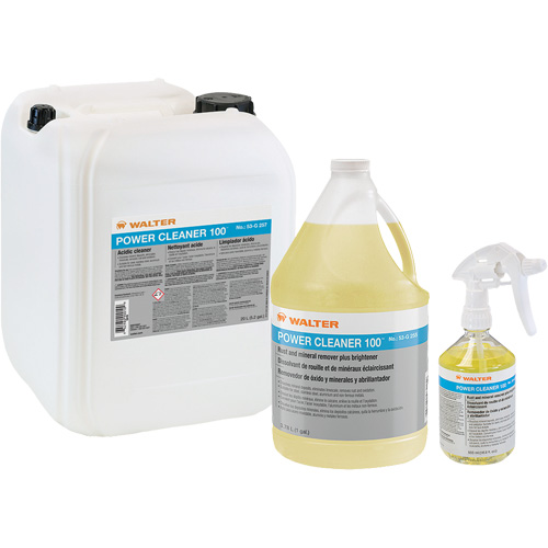 Power Cleaner 100 High Strength Acidic Cleaner, 20 L, Pail Groupe Generik