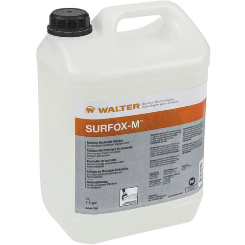 Solution &eacute;lectrolyte de marquage pour acier inoxydable SURFOX-M Groupe Generik