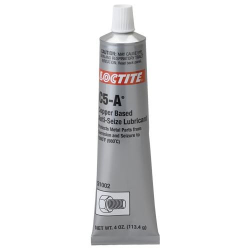 Anti-blocage cuivre Loctite LB 8008, 4 oz, Tube, 1800°F (982°C) Temp&eacute;rature max. Groupe Generik