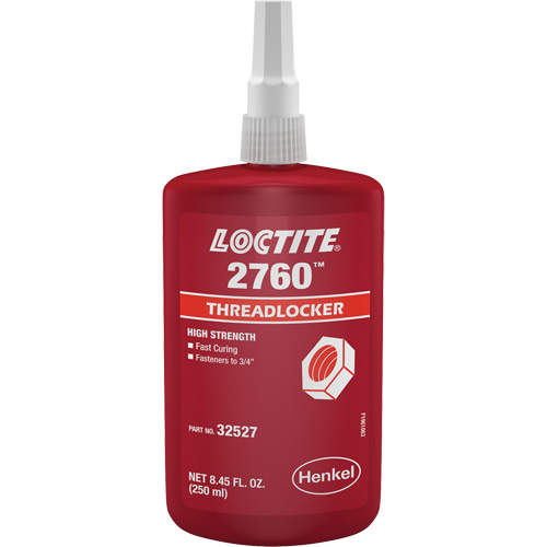 Compos&eacute; de blocage 2760, Rouge, &eacute;lev&eacute;, 250 ml, Bouteille Groupe Generik