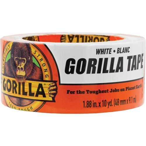Duct Tape, 17 mils, White, 48 mm (2") x 9.14 m (30') Groupe Generik
