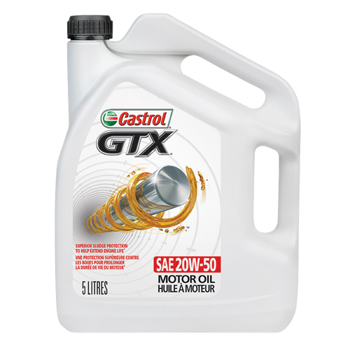 GTX&reg; 10W50 Motor Oil, 5 L, Jug Groupe Generik