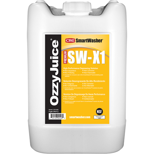 SmartWasher&reg; OzzyJuice&reg; SW-X1 HP Degreasing Solution, Jug Groupe Generik