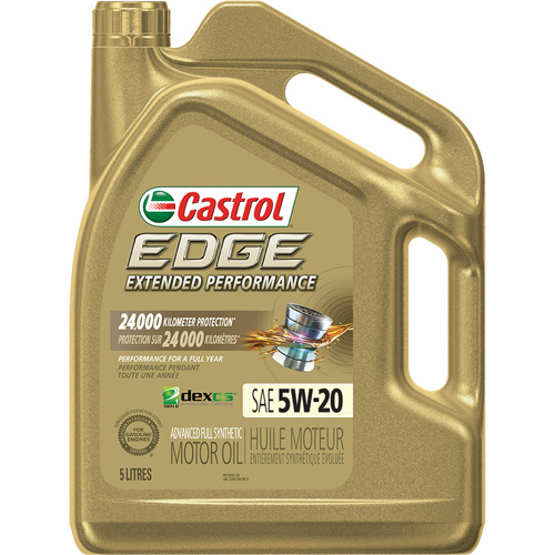 Edge&reg; Extended Performance 5W-20 Motor Oil, 5 L, Jug Groupe Generik