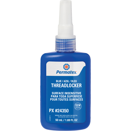 Adh&eacute;sif frein-filet pour toute surface, Bleu, &eacute;lev&eacute;, 50 ml, Bouteille Groupe Generik