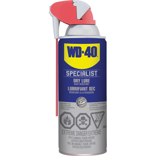 Specialist&reg; Dirt & Dust Resistant Dry Lubricant PTFE Spray, Aerosol Can Groupe Generik