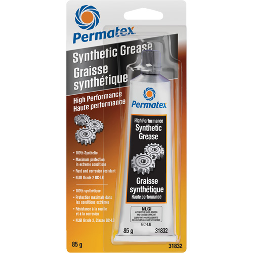 Graisse synth&eacute;tique Permatex pour usages multiples, 85 g, Tube Groupe Generik