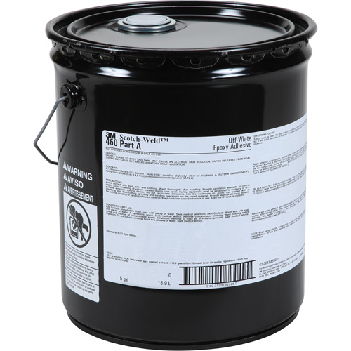 Scotch-Weld Adhesive, 5 gal., Pail, Two-Part, Off-White Groupe Generik
