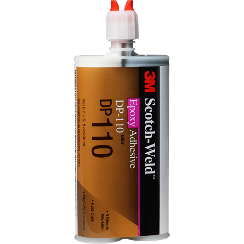 Scotch-Weld Adhesive, 200 ml, Cartridge, Two-Part, Grey Groupe Generik