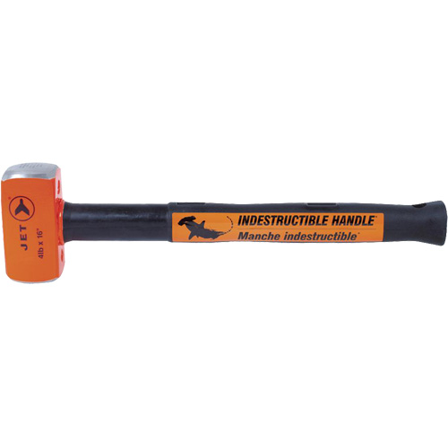 USH-416 Masse &agrave; manche indestructible pour usage tr&egrave;s intensif, 4 lb, 16", Prise Acier plein Groupe Generik