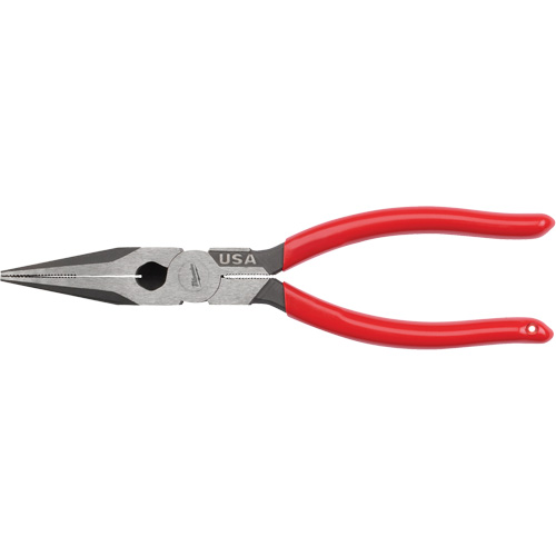 Long Nose Dipped Grip Pliers, 8" L Groupe Generik
