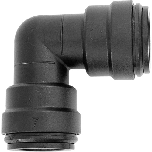 90° Airline Elbow Union, 1", Plastic Groupe Generik