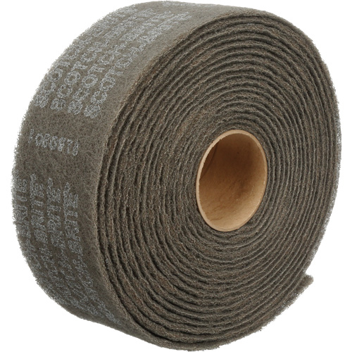 Ruban de nettoyage et de finition Scotch-Brite, Ultra fin, 4" la x 30' lo Groupe Generik