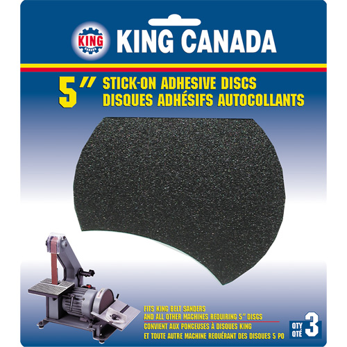 Wood Sanding Disc, 5" Dia., 60 Grit Groupe Generik