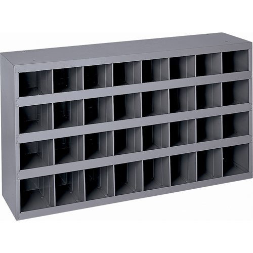 Armoires pour bacs de rangement en acier, 33-3/4" la x 12" p x 19-1/4" h, Gris Groupe Generik