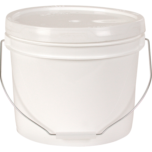 General Purpose Pail without Lid, Plastic, 11.4 L Groupe Generik