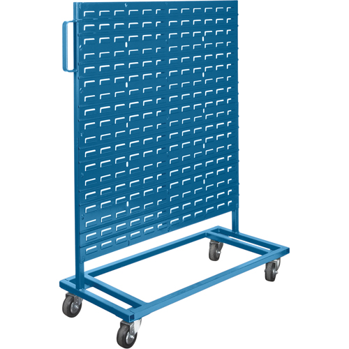 Mobile Bin Racks - Singled Sided, Single-sided, 36" W x 16" D x 46-1/2" H Groupe Generik