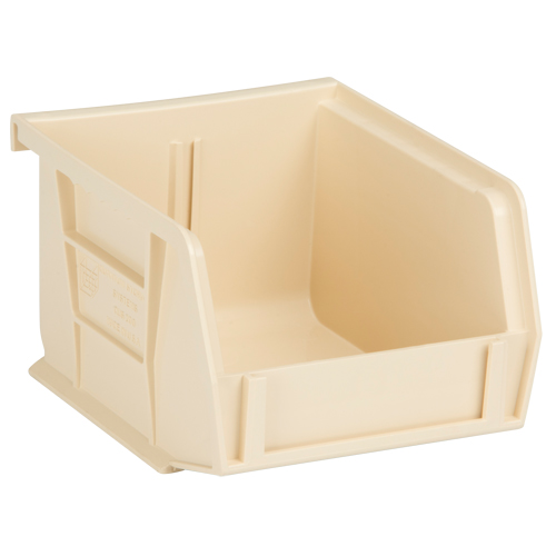 Ultra Stack & Hang Bin, 8-1/4" W x 7" H x 14-3/4" D, Ivory Groupe Generik