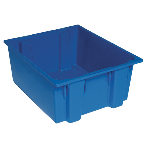 Contenants Stack & Nest, 10" x 23,5" x 19,5", Bleu Groupe Generik