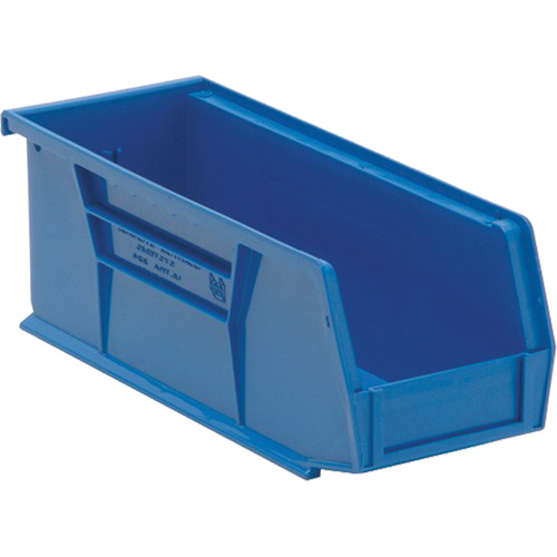 Ultra Stack & Hang Bin, 4-1/8" W x 4" H x 10-7/8" D, Blue Groupe Generik