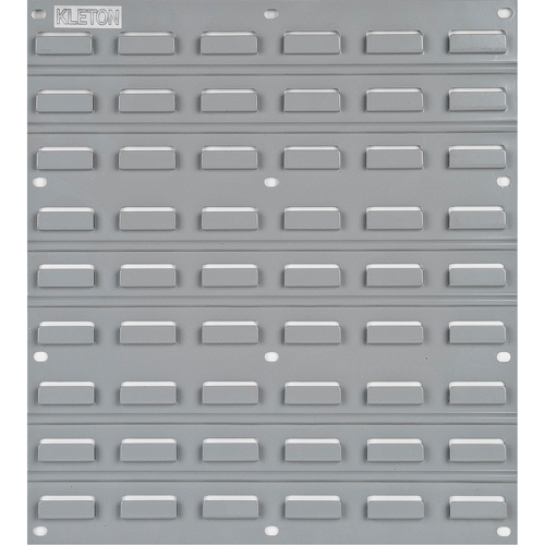 Metal Louvered Panel Bin Support Rack, 16 Bins, 18" W x 1/8" D x 19" H Groupe Generik