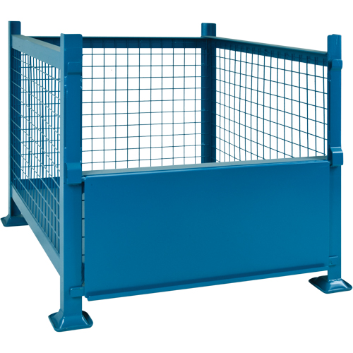 Contenants de vrac empilables, 40,5" la x 48,5" p x 30" h, Capacit&eacute; de 3000 lb Groupe Generik