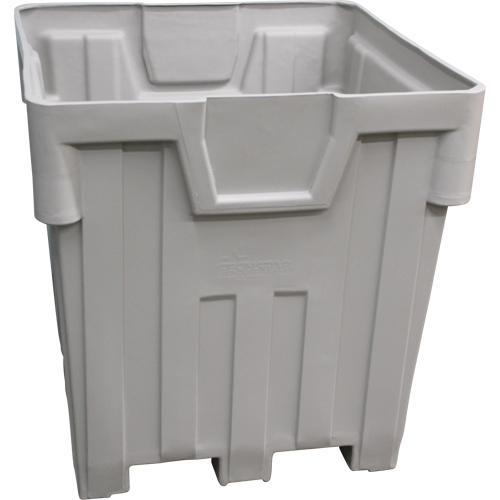 Bacs emboîtables, 44" la x 44" p x 46" h, Gris Groupe Generik