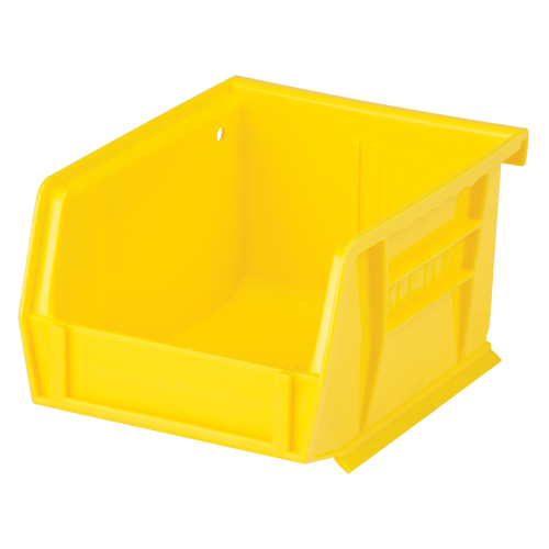 Bac empilable & &agrave; suspendre, 4-1/8" la, 3" h x 5-3/8" p, Jaune Groupe Generik