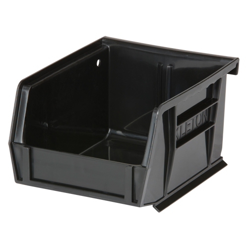 Stack & Hang Bin, 4-1/8" W x 3" H x 5-3/8" D, Black Groupe Generik