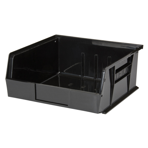 Stack & Hang Bin, 11" W x 5" H x 10-7/8" D, Black Groupe Generik