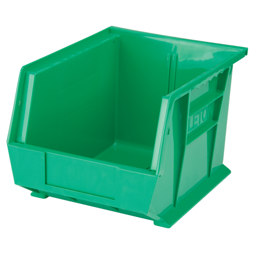 Stack & Hang Bin, 8-1/4" W x 7" H x 10-3/4" D, Green Groupe Generik
