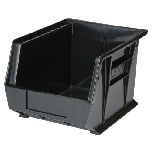 Stack & Hang Bin, 8-1/4" W x 7" H x 10-3/4" D, Black Groupe Generik