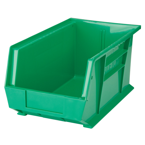 Bac empilable & &agrave; suspendre, 8-1/4" la, 7" h x 14-3/4" p, Vert Groupe Generik