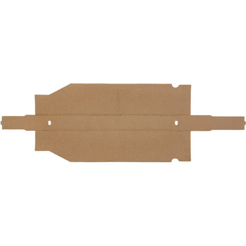 Boîtes profondes en carton ondul&eacute;, 2-7/8" la x 17-1/4" p x 4-1/2" h, Beige Groupe Generik
