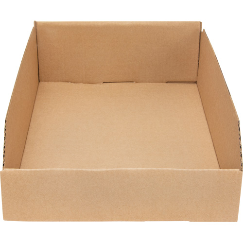 Deep Corrugated Parts Bins, 11-3/4" W x 17-1/4" D x 4-1/2" H, Beige Groupe Generik