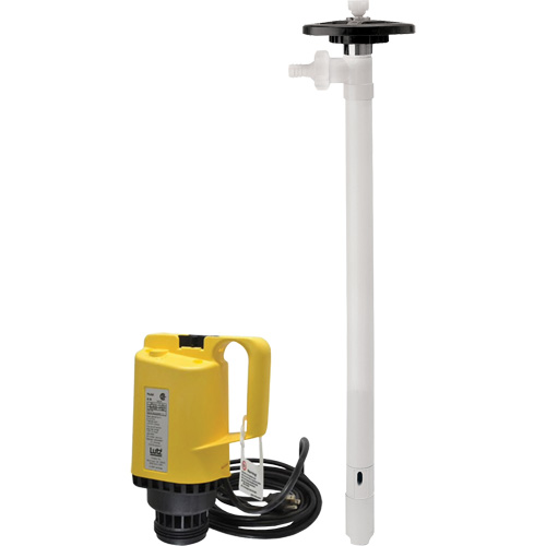 Electric Drum Pumps, PVDF, 42 GPM Groupe Generik