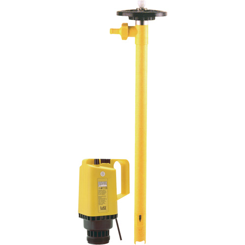 Electric Drum Pumps, Polypropylene, 24 GPM Groupe Generik