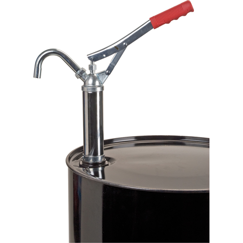 Lever-Type Drum Pump, Steel, 11 oz./Stroke, Fits 30-55 Gal. Groupe Generik