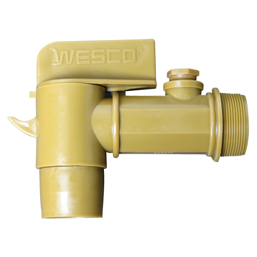 Soupape de baril de luxe en poly&eacute;thyl&egrave;ne NPT 2", Poly&eacute;thyl&egrave;ne, NPT de 2" Groupe Generik
