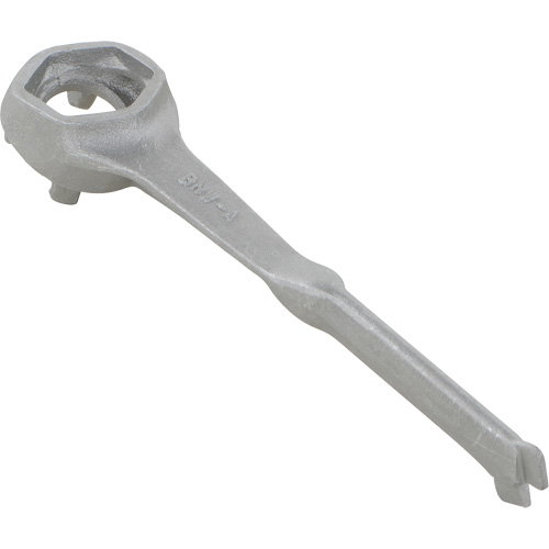 Cl&eacute; pour bouchon-&eacute;crou sp&eacute;cialis&eacute;e &agrave; un seul c&ocirc;t&eacute;, Ouverture de 1-1/2", Poign&eacute;e 4-1/4", Aluminium anti&eacute;tincelles Groupe Generik