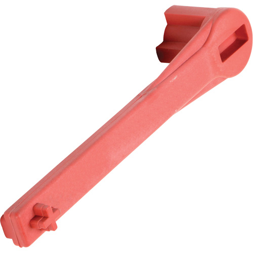 Cl&eacute; pour bouchon-&eacute;crou sp&eacute;cialis&eacute;e &agrave; un seul c&ocirc;t&eacute;, Ouverture de 1-1/4", Poign&eacute;e 8", Nylon anti&eacute;tincelles Groupe Generik
