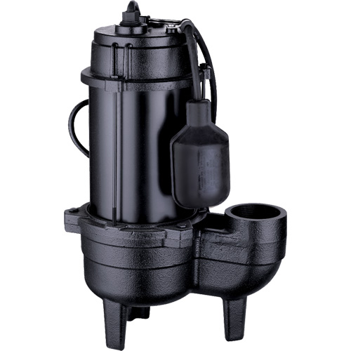 Cast Iron Sewage Pump, 120 V, 9.5 A, 6000 GPH, 1/2 HP Groupe Generik