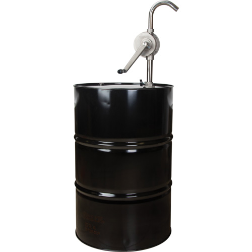Rotary Type Drum Pump, Stainless Steel, Fits 55 Gal., 12 oz./Stroke Groupe Generik